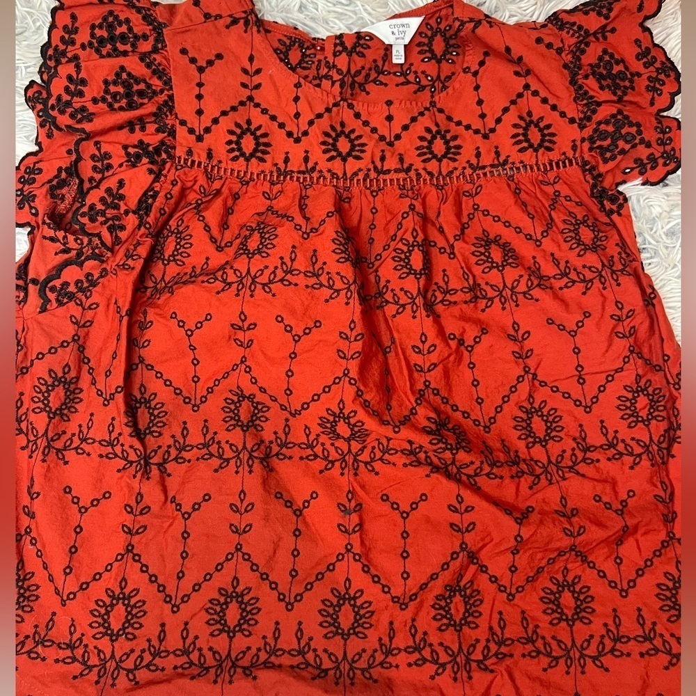 Crown and Ivy petite blouse